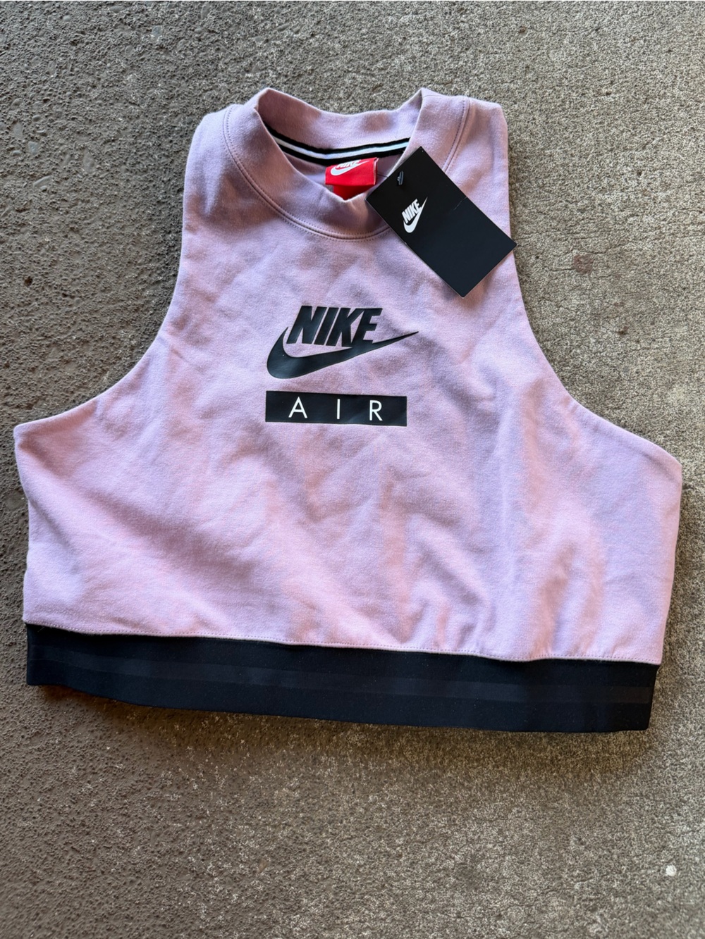 NWT NIKE AIR CROP TOP Size L